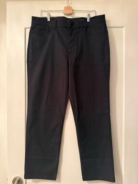 BRAND NEW WITH TAGS! Men's Calvin Klein Black Dress Pants - Classic Straight Fit